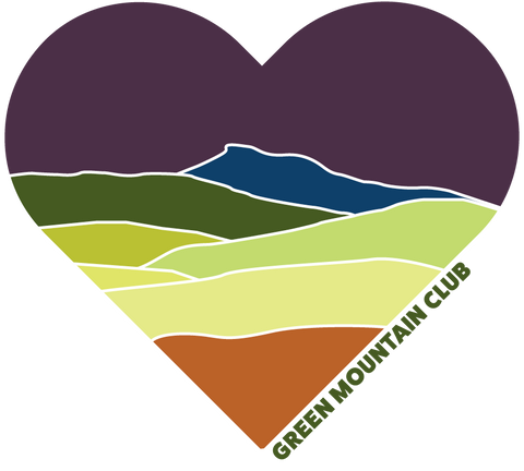 Camels Hump Heart Sticker