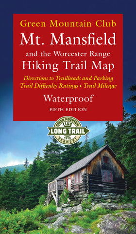 Mt. Mansfield & the Worcester Range Hiking Map 5th Edition: Waterproof
