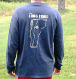 Men's Long Trail Long Sleeve Shirt: Pacific Blue