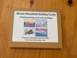 Mount Mansfield Winter Scene Holiday Notecards