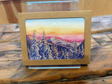 Mount Mansfield Winter Scene Holiday Notecards