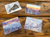 Mount Mansfield Winter Scene Holiday Notecards