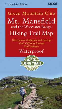 Mt. Mansfield & the Worcester Range Hiking Map: Waterproof