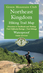 Northeast Kingdom Hiking Trail Map 3rd Edition – Green Mountain
